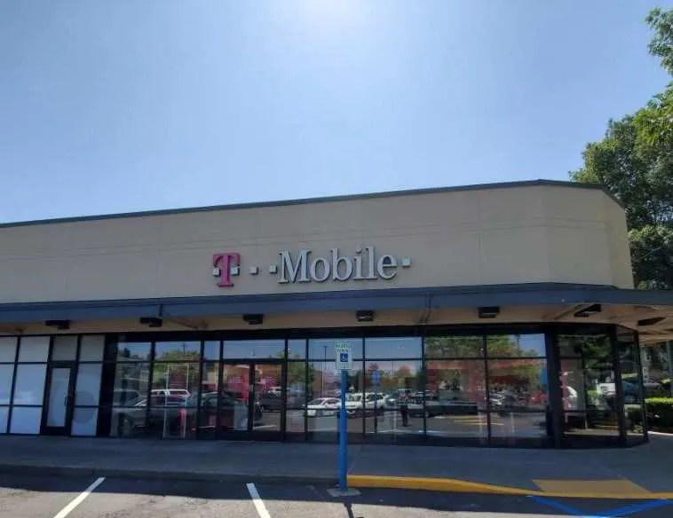 Exterior photo of T-Mobile store at Rainier Ave S & S Andover St, Seattle, WA