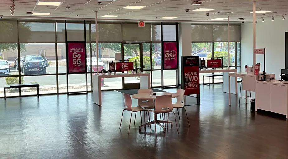 Interior photo of T-Mobile Store at Avenue B & 24th, Yuma, AZ