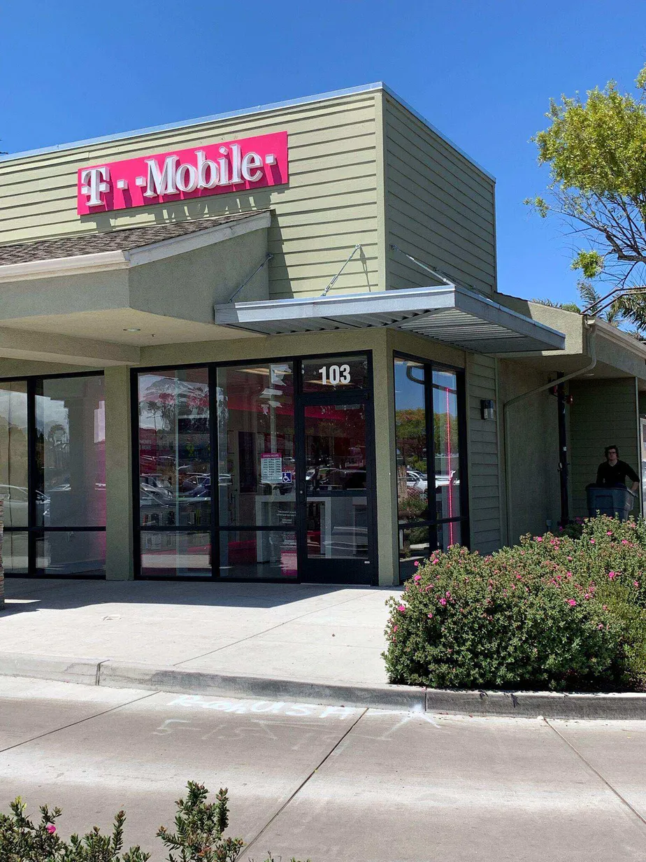  Exterior photo of T-Mobile store at Los Osos Valley Rd & 10th St, Los Osos, CA 