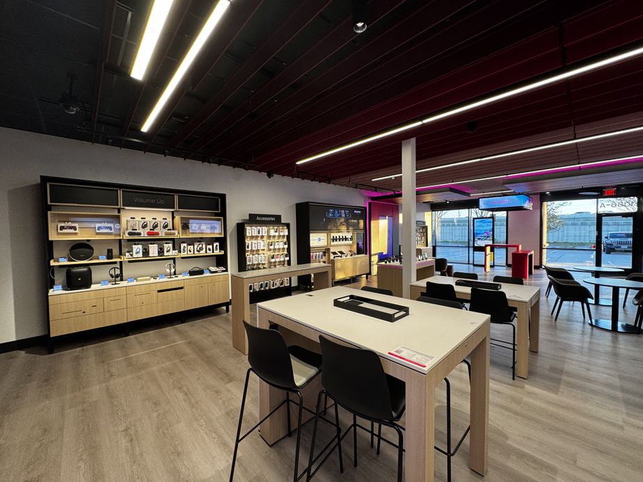 Interior photo of T-Mobile Store at US-290 & Spring Cypress Rd, Cypress, TX
