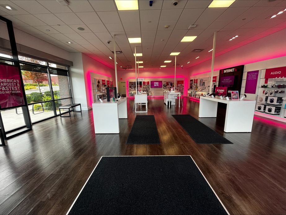 Interior photo of T-Mobile Store at Mountain View Village, Riverton, UT