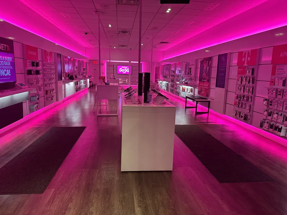 Interior photo of T-Mobile Store at Grand & Graham, Brooklyn, NY