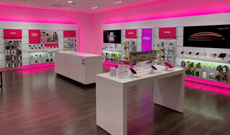 Interior photo of T-Mobile Store at Division & 33rd, St. Cloud, MN