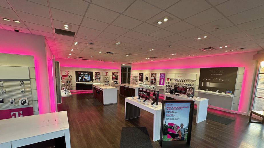 Interior photo of T-Mobile Store at Fairfax Blvd & Main St, Fairfax, VA