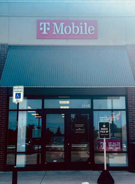 Exterior photo of T-Mobile Store at Tanger Outlet Mall, Byron Center, MI