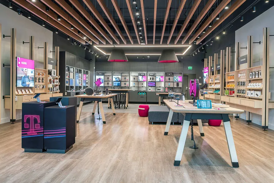 Interior photo of T-Mobile Store at 16th & Market, Denver, CO