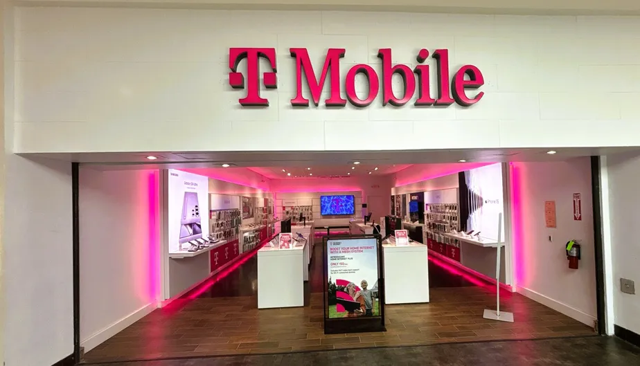  Exterior photo of T-Mobile Store at Newburgh Mall, Newburgh, NY 