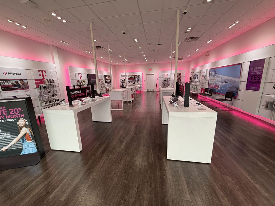 Interior photo of T-Mobile Store at Gessner & Hwy 249, Houston, TX