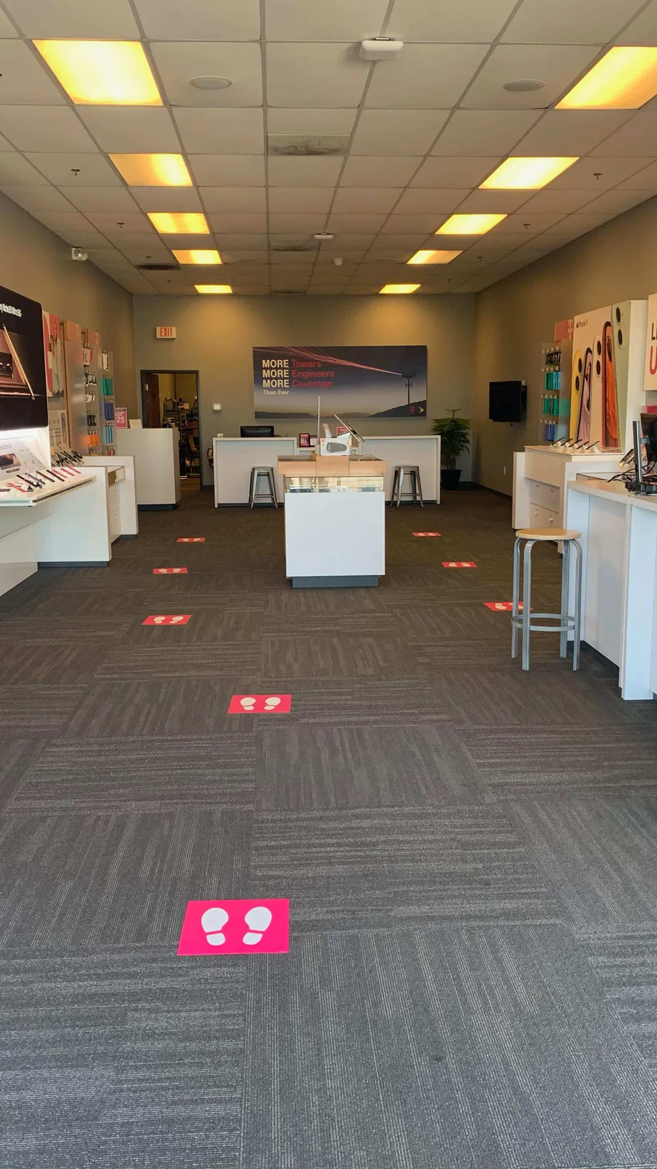 Interior photo of T-Mobile Store at E US Hwy 223 & Division St, Adrian, MI