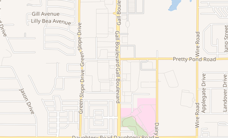 map of 7422 Gall Blvd Zephyrhills, FL 33541