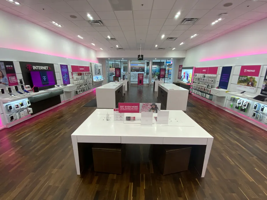 Interior photo of T-Mobile Store at West Covina Mall, West Covina, CA
