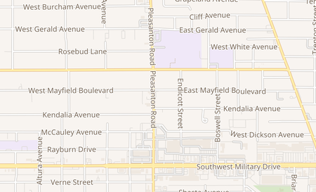 map of 2014 Pleasanton Rd. San Antonio, TX 78221