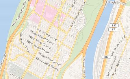 map of 2095 Amsterdam Ave New York, NY 10032