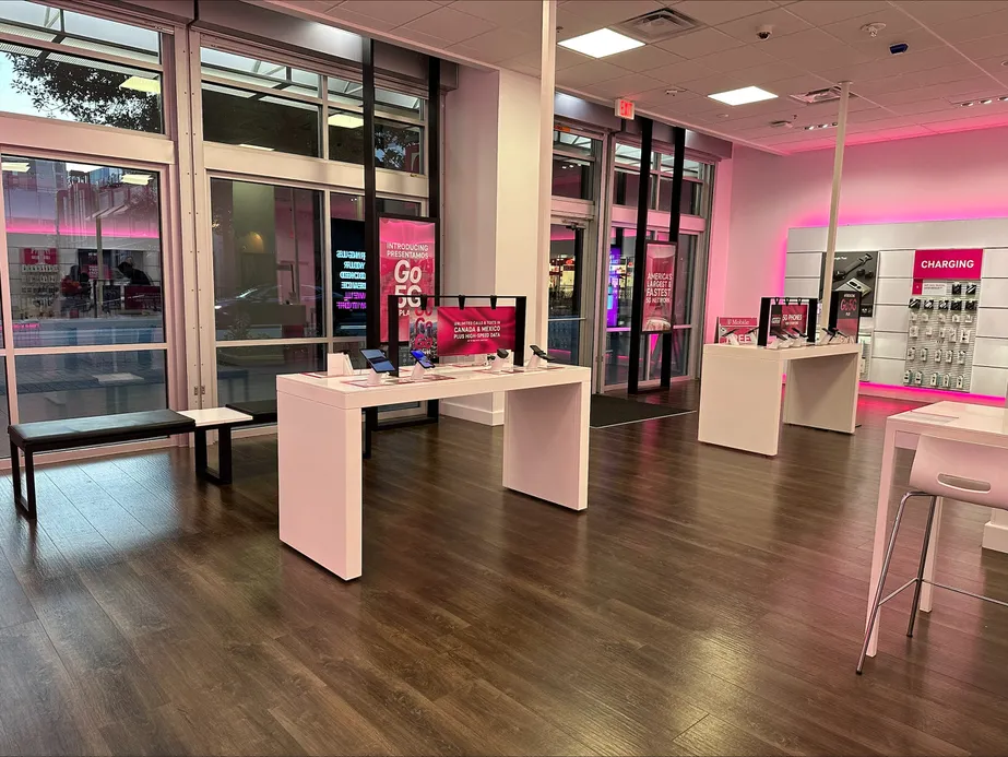 Interior photo of T-Mobile Store at Peachtree & 6th, Atlanta, GA