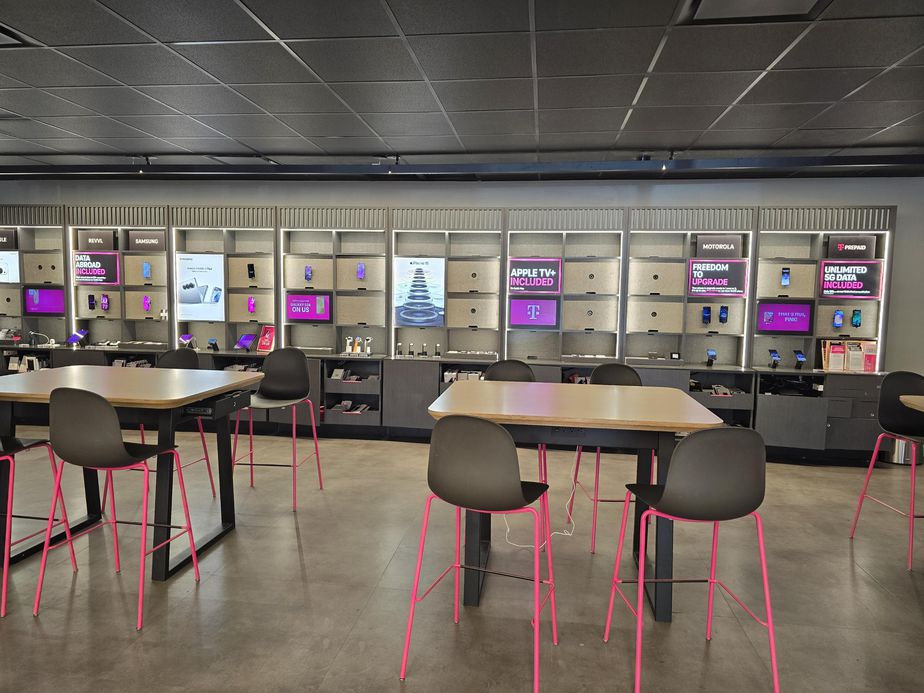 Interior photo of T-Mobile Store at Ventura Blvd & Amestoy Ave, Encino, CA