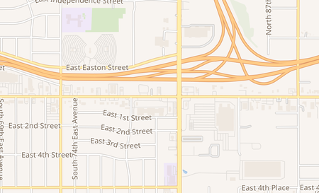 map of 7863 E Admiral Pl Tulsa, OK 74115