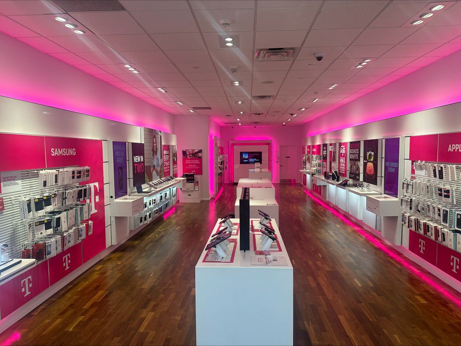 Interior photo of T-Mobile Store at Northshore Mall - Main Level, Peabody, MA