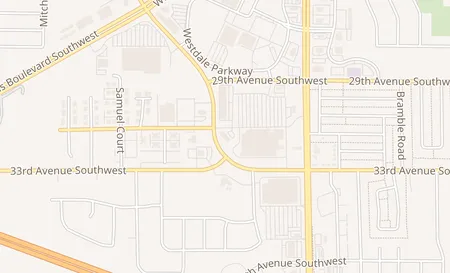 map of 3135 Wiley Blvd SW Cedar Rapids, IA 52404