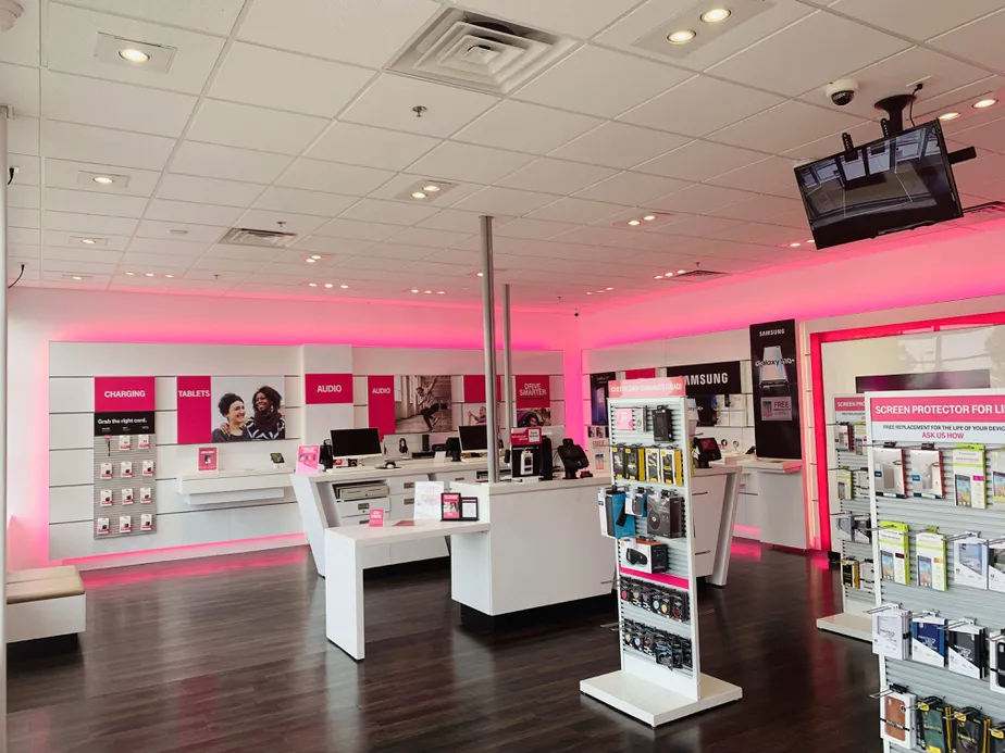 Interior photo of T-Mobile Store at National & Moorland, New Berlin, WI