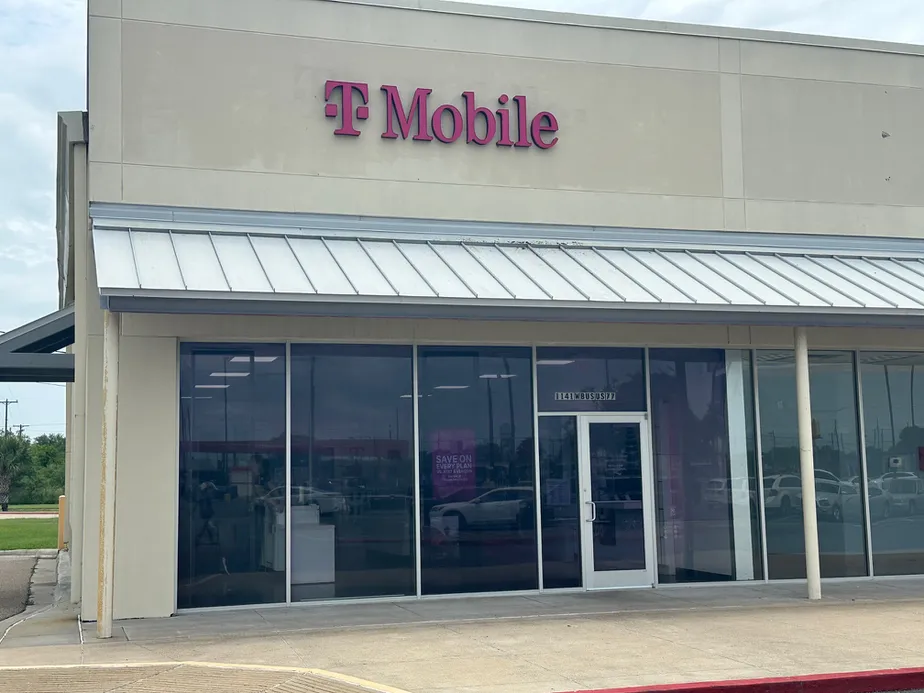  Exterior photo of T-Mobile Store at Business 77 & W Stegner, San Benito, TX 