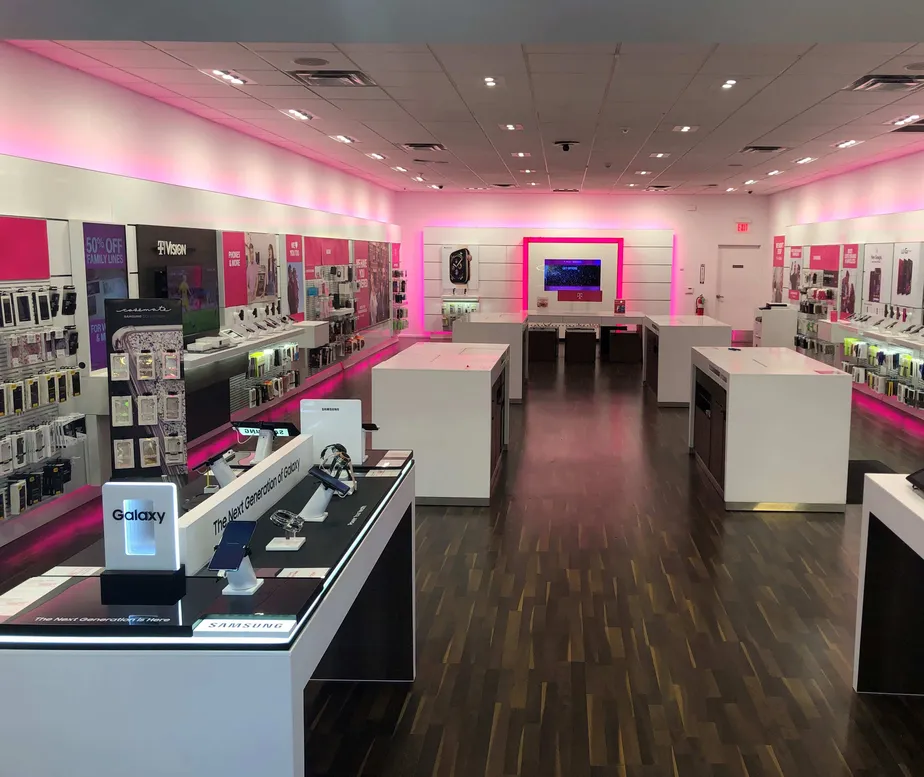 Interior photo of T-Mobile Store at San Fernando & Palm, Burbank, CA