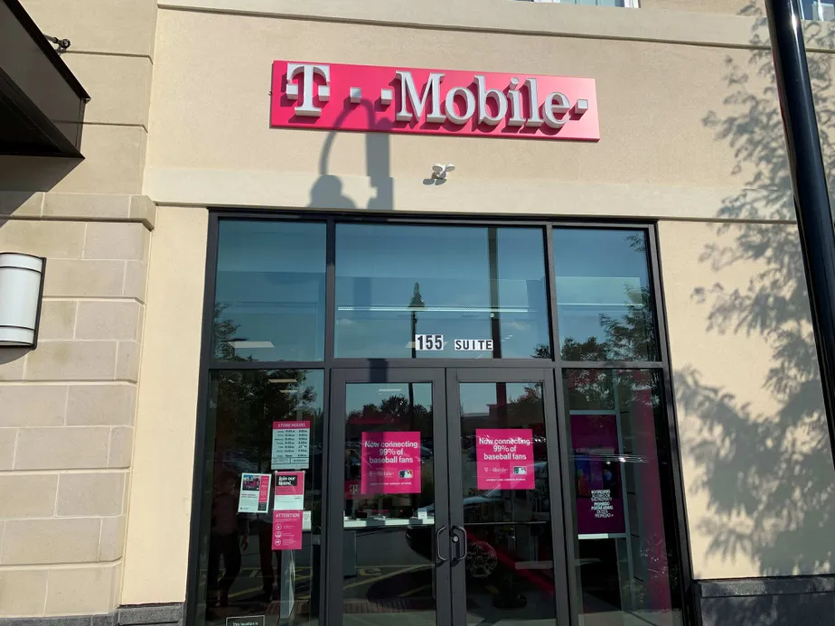 Exterior photo of T-Mobile store at Carnegie Blvd & Foundry Way, Malvern, PA