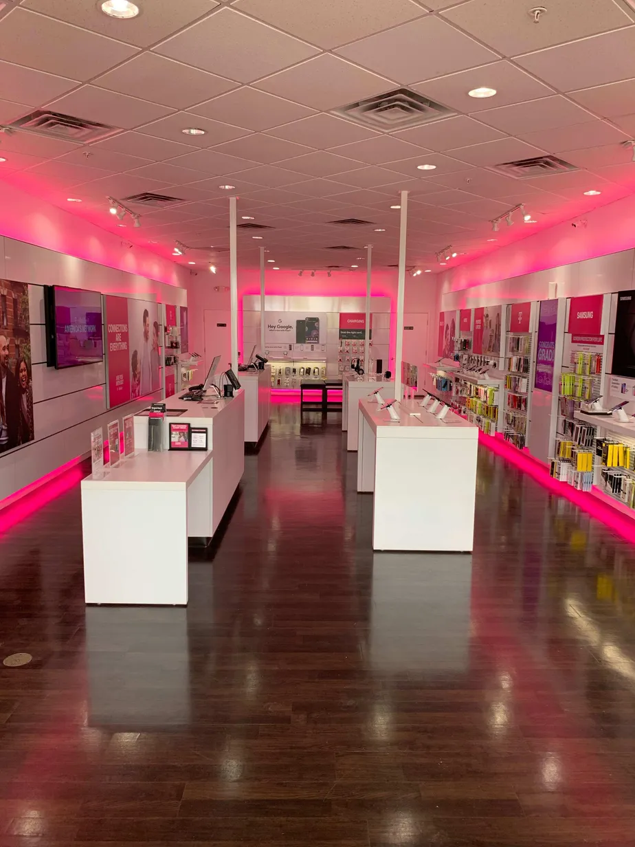Interior photo of T-Mobile Store at Rivers Edge Dr & Milford Pkwy, Milford, OH