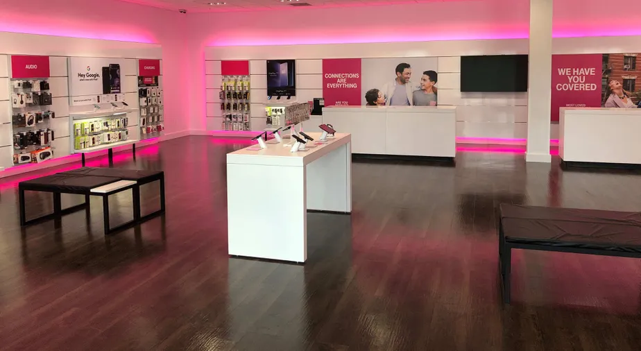 Interior photo of T-Mobile Store at 1960 & Cutten, Houston, TX