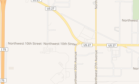 map of 2999 NW 10th St Ocala, FL 34475