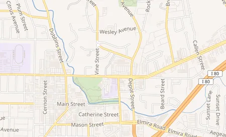 map of 751 E Monte Vista Ave Ste B Vacaville, CA 95688