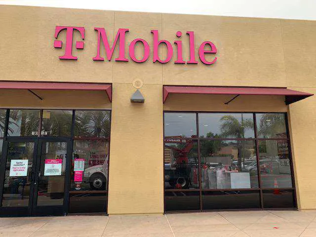  Exterior photo of T-Mobile store at Fenton Pkwy & Mission City Park, San Diego, CA 