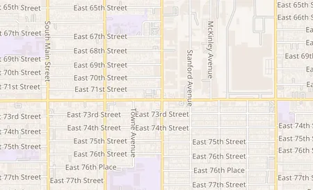 map of 539 E Florence Ave # A Los Angeles, CA 90003