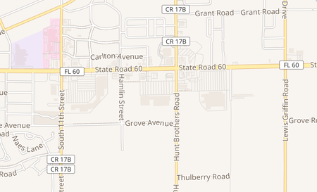 map of 1970 State Road 60 E Lake Wales, FL 33853