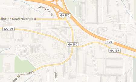 map of 2457 MLK Jr Dr Atlanta, GA 30311
