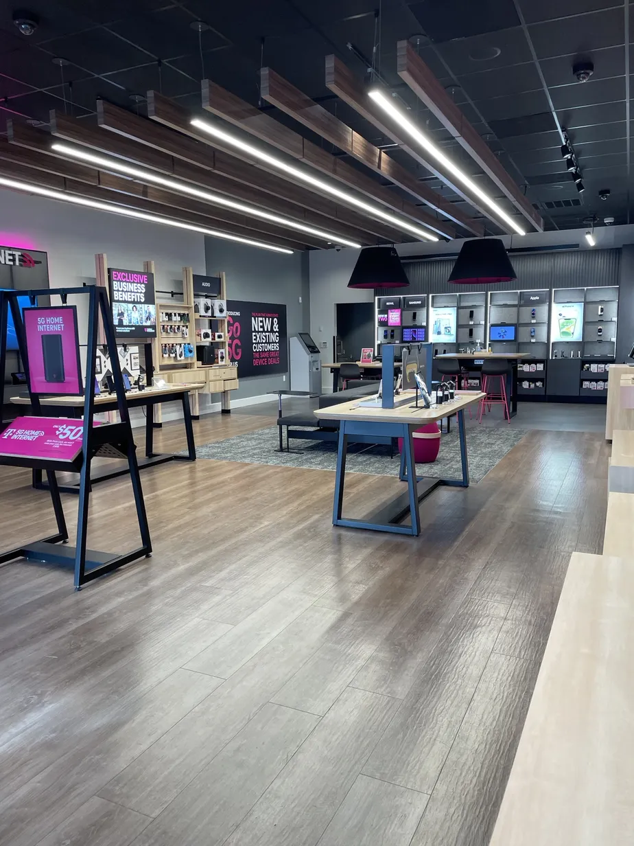 Interior photo of T-Mobile Store at Interstate 45 & Meadow Edge Ln, Spring, TX