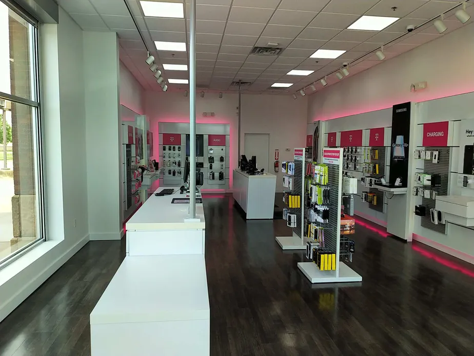 Interior photo of T-Mobile Store at Cherryvale Mall Life Style Center, Rockford, IL