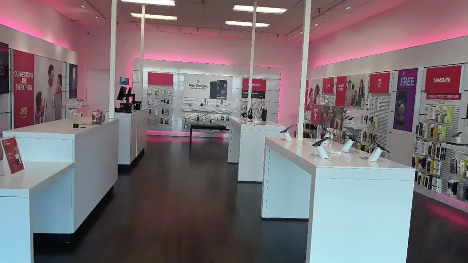 Interior photo of T-Mobile Store at Plaza Dr & I-74a, Forest City, NC
