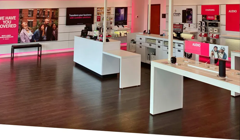 Interior photo of T-Mobile Store at N Main Street & Sparta Rd, Belton, TX