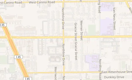 map of 206 E Little York Rd Ste 1 Houston, TX 77076