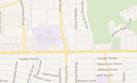 map of 6837 S Gessner Rd Houston, TX 77036