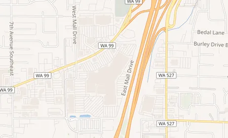 map of 1402 SE Everett Mall Way Everett, WA 98208