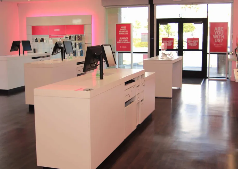 Interior photo of T-Mobile Store at Sperry & Ward, Patterson, CA