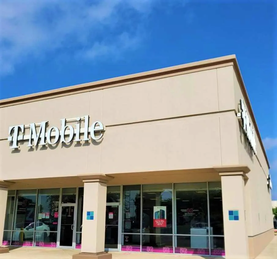 Exterior photo of T-Mobile store at Nw Loop 410 & Wigwam Dr, San Antonio, TX