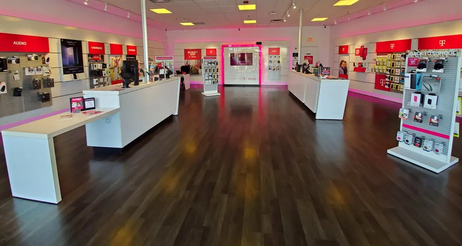 Interior photo of T-Mobile Store at Kelsey & Chain Lake Rd, Monroe, WA
