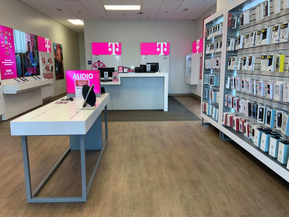 Interior photo of T-Mobile Store at Woollomes Ave & Dover Pkwy, Delano, CA