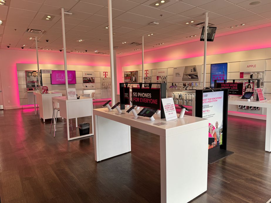Interior photo of T-Mobile Store at Rand & N Elmhurst Rd, Mt Prospect, IL
