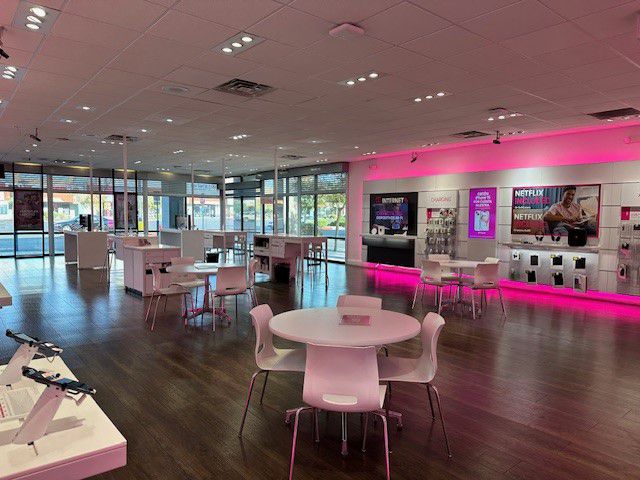 Interior photo of T-Mobile Store at Charleston & Nellis, Las Vegas, NV
