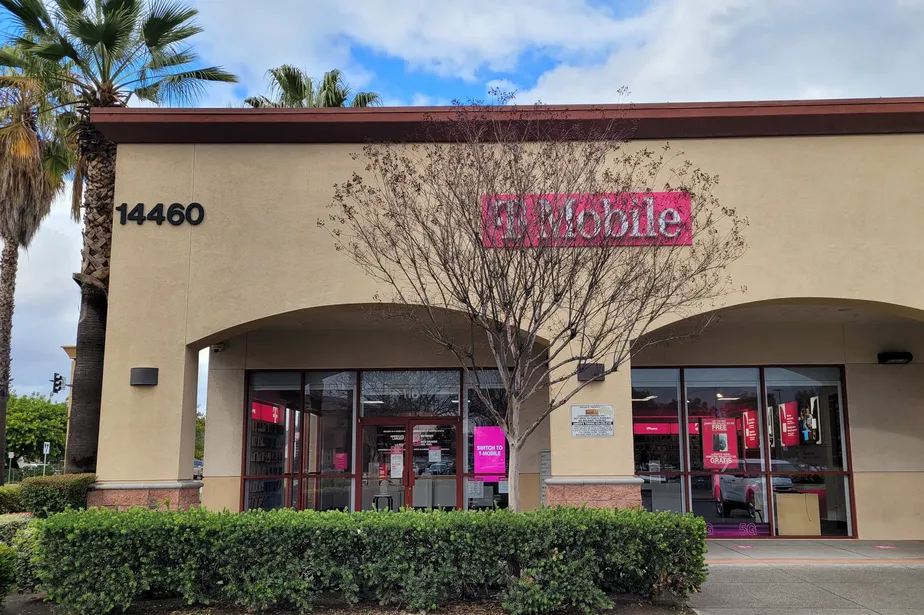 Exterior photo of T-Mobile store at Merced Ave & Millbury Ave, Baldwin Park, CA