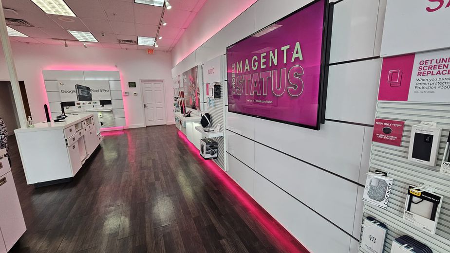 Interior photo of T-Mobile Store at Franklin - Riverwood Blvd, Franklin, WI