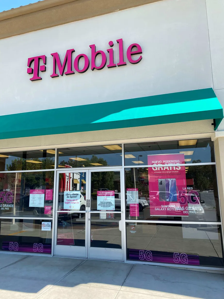 Exterior photo of T-Mobile store at Marketplace Ave & Imperial Ave, San Diego, CA